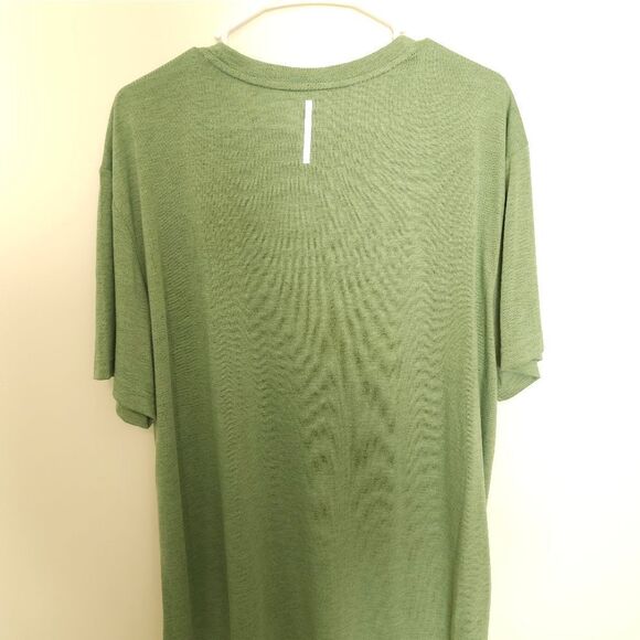 Mens Green Zelos Athletic Tee Shirt - Picture 5 of 5
